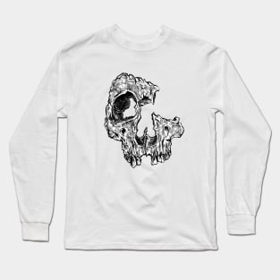 FRACTURE SKULL Long Sleeve T-Shirt